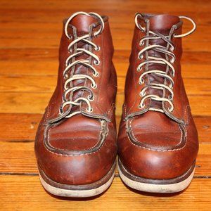 Red Wing 875 Classic Moc Boots Size 9.5 D Oro Legacy Leather